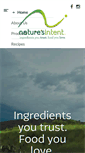 Mobile Screenshot of natures-intent.com